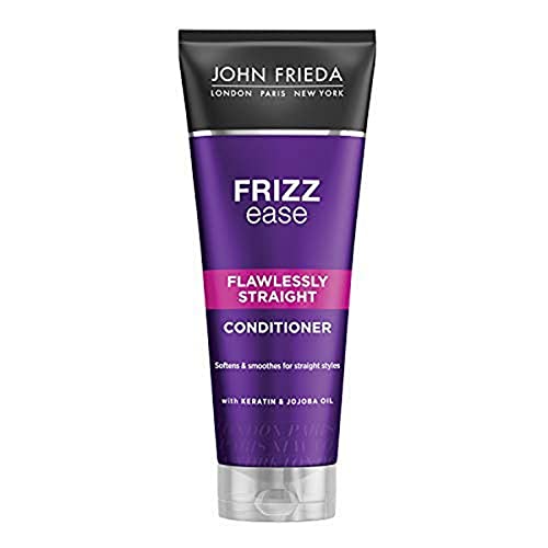 John Frieda Frizz Ease Flawlessly Straight Conditioner with Keratin for Frizzy Hair, 250 ml