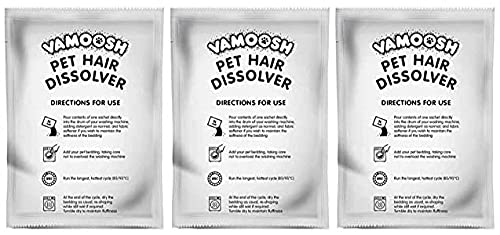 Vamoosh Pet Hair Dissolver- 3x100g (1 Box) Up to 3 Washes