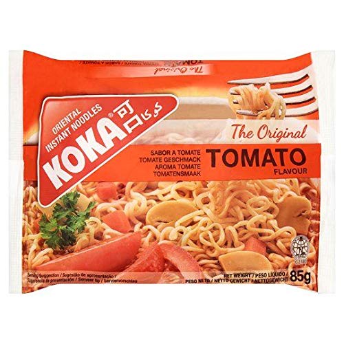KOKA Oriental Noodles-All Flavours- Tomato Noodles 85G(10 Packets)